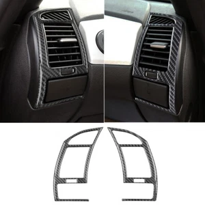 Carbon Fiber Side AC Air Vent Outlet Panel Cover Trim For BMW Z4 E85 E86 2003-08 - Picture 1 of 10