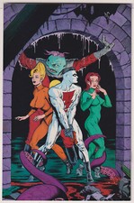 Dark Horse 1994 Dave Stevens backcover headlights