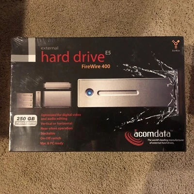 Acomdata E5 256GB External 7200RPM (HD250FE5) - Image 1 of 3