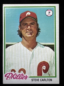βπ¦ 1978 Topps #540 Steve Carlton β Philadelphia Phillies HOF SP ππ¦ - Foto 1 di 2