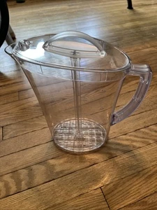 Pampered Chef 1 Gallon Family Size Quick-Stir Pitcher #2277 plunger - Picture 1 of 15