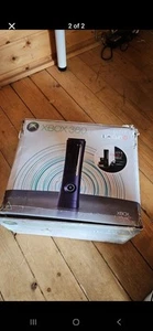Microsoft Xbox 360 Elite 120GB Black Console with Controller - Picture 1 of 2
