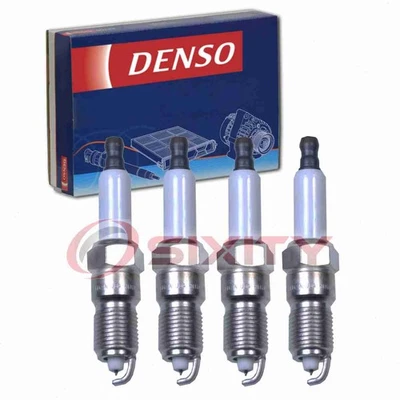 4 pc Denso Spark Plugs for 1994-2002 Ford Escort 1.9L 2.0L L4 Ignition aa - Image 1 of 4