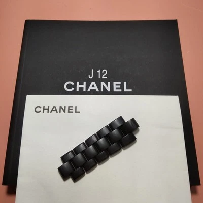 Correa de goma genuina Chanel J12 38 mm 41 mm pieza 60 mm H0684 etc. #073 Foto 1 de 4