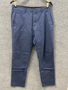 Bonobos Thursday Slim Fit Pants Men’s Size 32x32 Cotton Blend Blue - Picture 1 of 9