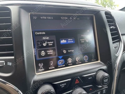 For Jeep Grand Cherokee 2015-2021 8.4INCH Carplay Radio Android 14 GPS WIFI SWC Foto 1 de 4