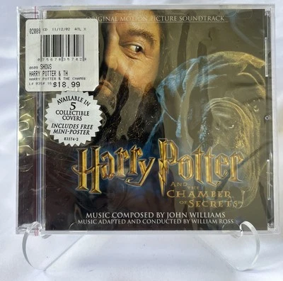 Harry Potter and the Chamber of Secrets Movie Sound Track 2002 CD SEALED! - Image 1 of 3