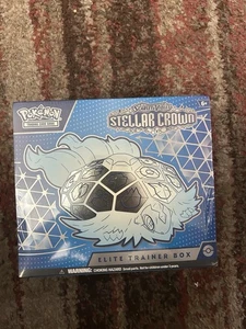 Caja Entrenador Elite Stellar Crown ETB - NUEVO SELLADO - Pokeman TCG Escarlata y Violeta  - Imagen 1 de 1