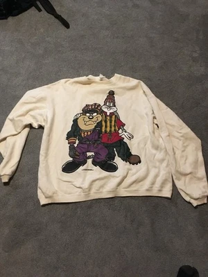 Suéter Bugs Bunny Taz Vintage Warner Bros Sun Ropa Deportiva 1x Foto 1 de 4