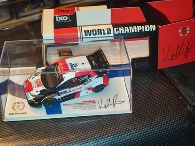 IXO Ram908sg.22 TOYOTA YARIS Rovanpera Rally Central Europe 2023 1:43 RareSIGNED - Immagine 1 di 4
