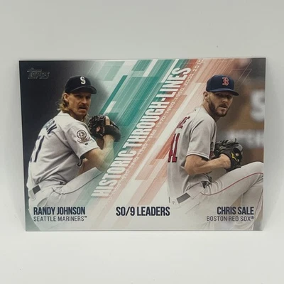 Topps Historic Through-Lines 2019 Randy Johnson/Chris venta #15 Foto 1 de 2