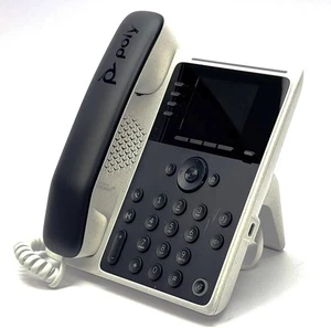 Poly Edge E220 Biznesowy telefon IP PoE-e Desktop Bluetooth Przewodowy bezprzewodowy 82M87AA - Zdjęcie 1 z 6