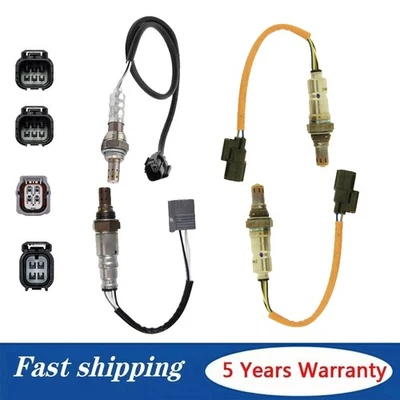 4pcs Oxygen O2 Sensor Upper+Lower For 2017 2008 2009 2020 Acura MDX 3.0L V6 USA - Image 1 of 4