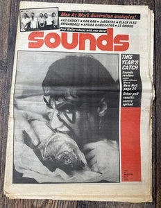 SOUNDS Music Newspaper 19th FEBRUARY 1983 UK - Marillion Paul Weller - Imagen 1 de 3