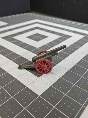 Cañón de artillería de campo vintage Barclay Manoil estilo EE. UU. metal fundido militar #2 Foto 1 de 4