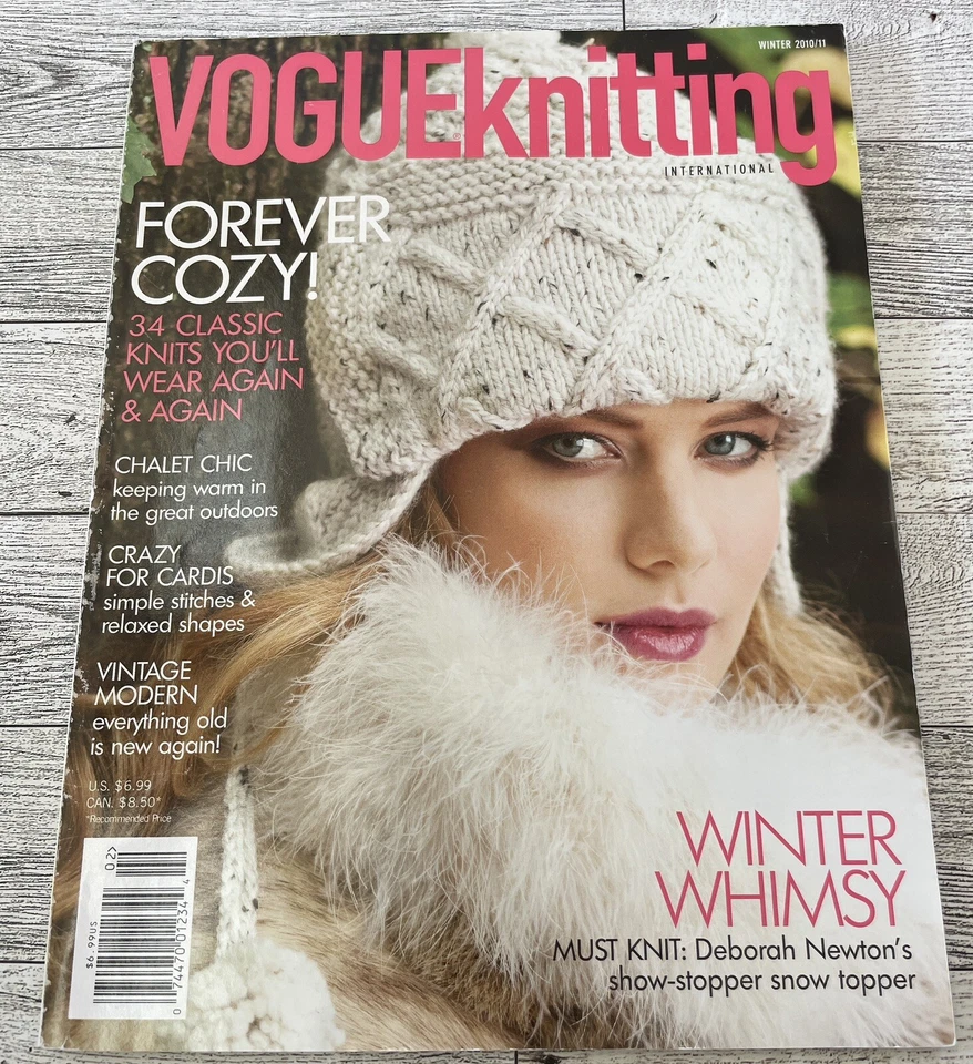 VOGUE KNITTING INTERNATIONAL Winter 2020/11 Newsstand Copy t642 - Image 1 of 4