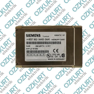 SIEMENS 6ES7952-1AH00-0AA0 SIMATIC S7 RAM Memory Card S7-400 6ES7 952-1AH00-0AA0 - Image 1 of 2