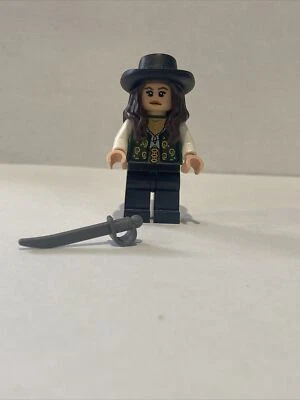 LEGO Pirates Caribbean Angelica Minifigure From 4195 Queen Anne's Revenge Ship Foto 1 de 4