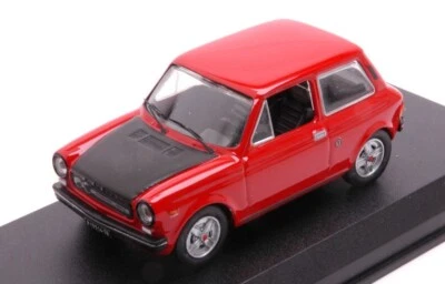 MODELLINO AUTO STATICO AUTOBIANCHI A112 ABARTH 2A SERIE 1973 ROSSO SCALA 1:43 - Immagine 1 di 4