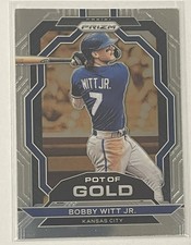 2023 Panini Prizm Bobby Witt Jr. Pot of Gold #PG3 Kansas City Royals