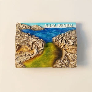 Nusa Penida Fridge Magnet Refrigerator Sticker Decor Resin Indonesia Souvenir - Picture 1 of 4