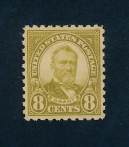 drbobstamps US Scott #589 Mint Hinged XF Stamp Cat $27