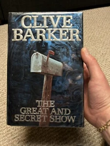 The Great and Secret Show Clive Barker 1st North American Edition 1989 HC Book - Picture 1 of 14