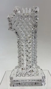 Estatuilla pisapapeles Waterford Crystal número 1 - Imagen 1 de 6