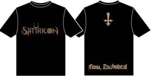 Satyricon - Now Diabolical Logo T-Shirt-S #55583 - Picture 1 of 1