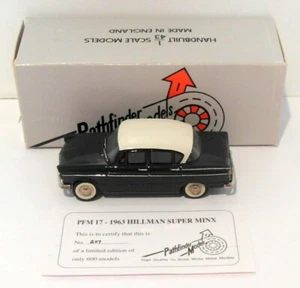 Pathfinder Models 1/43 Scale PFM17 - 1963 Hillman Super Minx 1 Of 600 Grn/White - Picture 1 of 5
