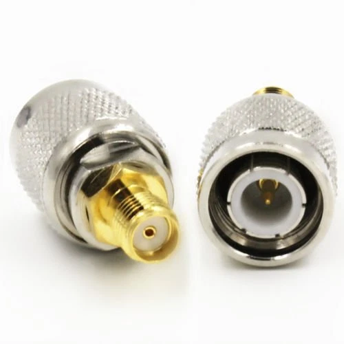 2pcs TNC Male Plug to SMA Female Jack RF Adapter Connector High Quality Ships f - Image 1 of 1