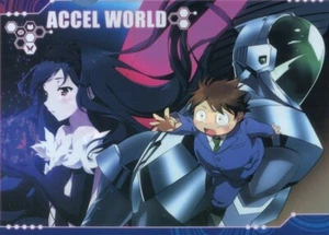 cartella archivio trasparente Accel World anime Kuroyukihime principessa neve nera - Foto 1 di 2