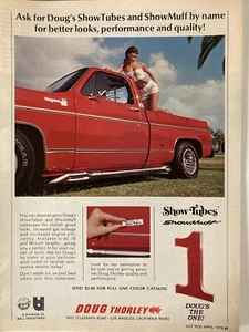 1978 Doug Thorley Performance Mufflers Print Ad ShowMuff ShowTubes Exhaust - Picture 1 of 2
