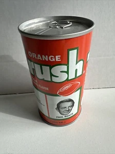 ORANGE CRUSH CAN Denver Broncos Coach PAUL ROACH (Vacío Sin Agujeros) Raro - Imagen 1 de 7