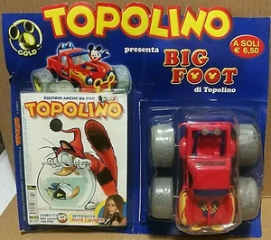 DISNEY TOPOLINO GADGETS IL BIG FOOT DI TOPOLINO ANNO 2006 COMPLETO - Picture 1 of 3