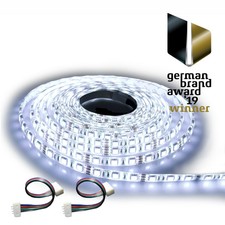 NINETEC 5m Stripe 60 LED pro Meter Warmweiß oder Kaltweiß