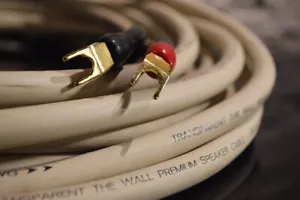 REFERENCIA de ladrillo de audio transparente con cables de altavoz premium - pared - 21-50 pies - Imagen 1 de 7