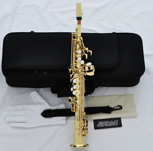 JINBAO Professioanl Gold Eb Sopranino Saxophone Sax Low Bb to High F# With Case