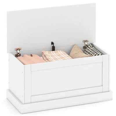 35.5" Storage Chest Lift Top Storage Box w/Safety Hydraulic Strut & Metal Hinges - Image 1 of 4