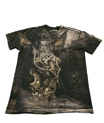 Camiseta gráfica Affliction Royalty rara de santo sacerdote rara para hombre 2XL Foto 1 de 4