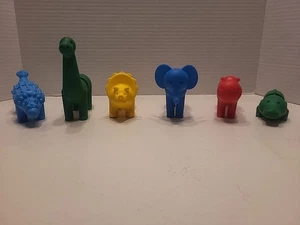 SmartMax Magnetic Animals Mixed Sets - 6 Total, Dino & Zoo Animals  - Picture 1 of 13