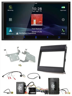 JVC USB Bluetooth 2DIN DAB Lenkrad Autoradio für Porsche Cayenne Soundsystem Inf - Bild 1 von 4