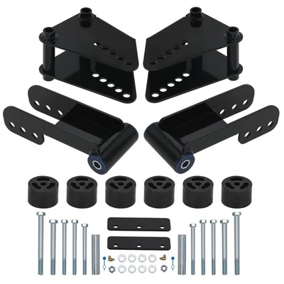 Body Lift KitFront 2" Rear 2"-5" Shackle For Astro Safari AWD 1996-05 Super Van - Изображение 1 из 4