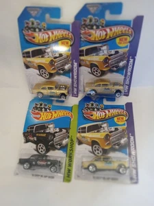 4 für 1 SALE. 4 nagelneue Hot Wheels. 55 Chevys - Bild 1 von 3