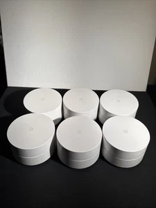 Google WiFi Mesh System Routers 6 Pack - (AC-1304/NLS-1304-25) TESTED READ - Picture 1 of 4
