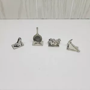 2006 Scene It Squabble Game Replacement Parts Pieces- 4 Metal Movers Pawns - Picture 1 of 1