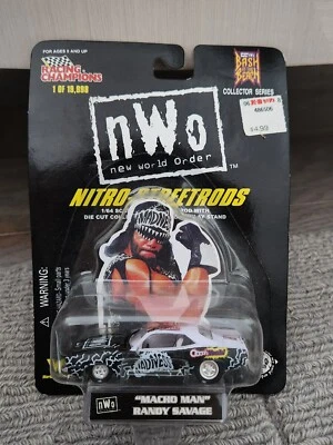 NWO-RACING CHAMPIONS WCW “NITRO STREETRODS” MACHO MAN RANDY SAVAGE-COLLECTOR SER Foto 1 de 3
