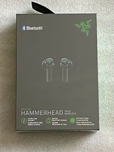 Razer Hammerhead True Wireless Bluetooth Gaming In-Ear Buds Earphones Black/Gree - Picture 1 of 3