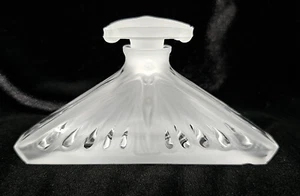 BROSSE Crystal Perfume Bottle Art Nouveau Style Repro 1986 Winged Woman MMA - Picture 1 of 19