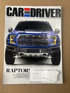 Car And Driver Auto Magazine March 2015 Ford F-150 Raptor Brand New - Picture 1 of 3